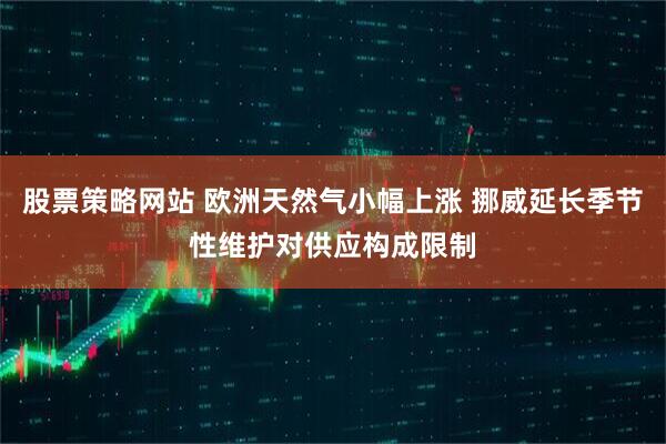 股票策略网站 欧洲天然气小幅上涨 挪威延长季节性维护对供应构成限制